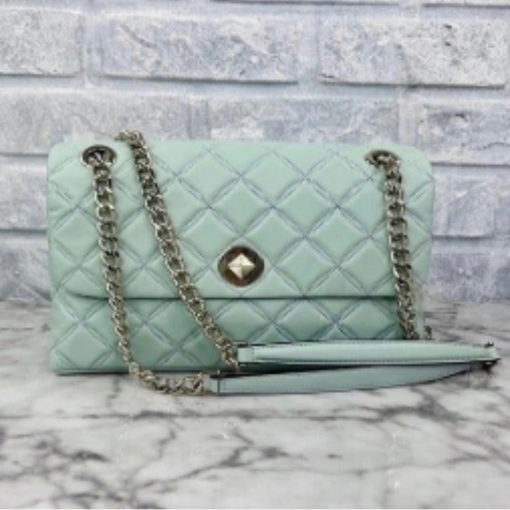 Kate Spade Natalia quilted leather medium flap bag